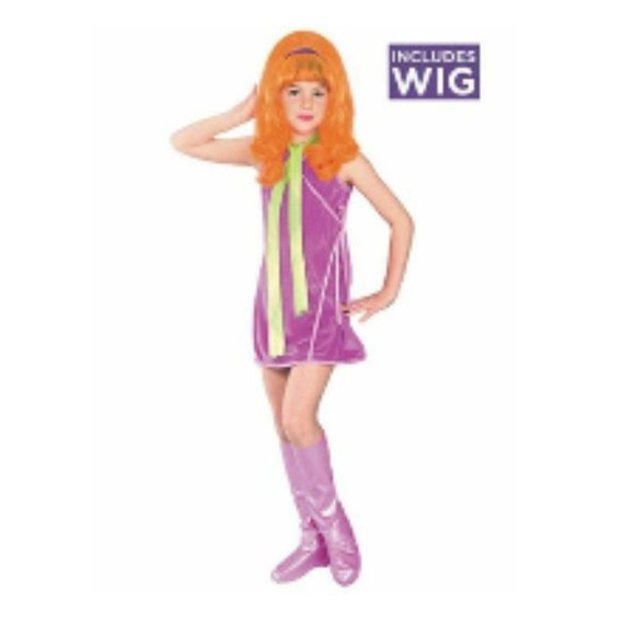 Daphne Costume for Kids from Scooby Doo Kids Daphne Costume Small 3-4 years NEW